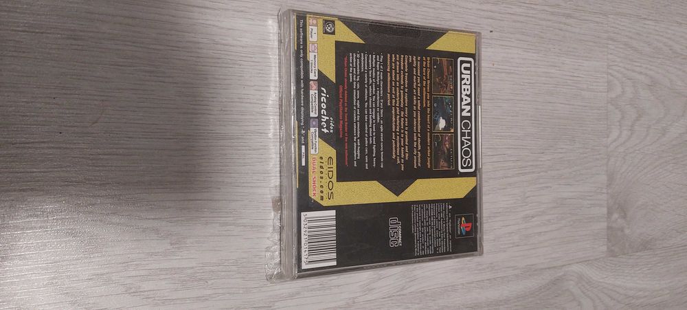 Urban Chaos Unikat ps one,psx,ps1,ps2,ps3