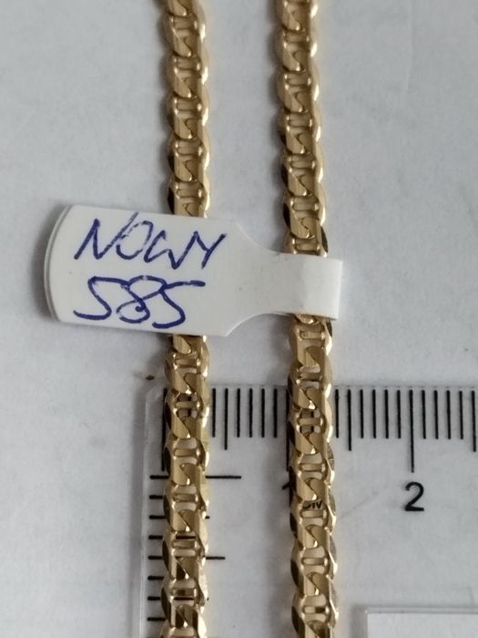 Nowy piękny złoty łańcuch Gucci 585 14k 11.53gr 55cm unikat!?