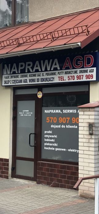 Naprawa Serwis AGD Pralek Zmywarek Piekarników