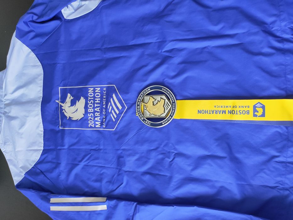 Kurtka + medal Boston Marathon