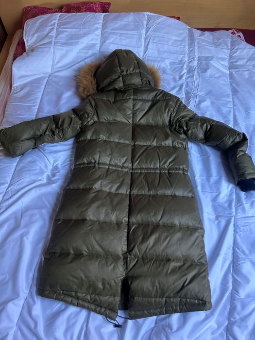 Ochnik puchowy płaszczyk xxs