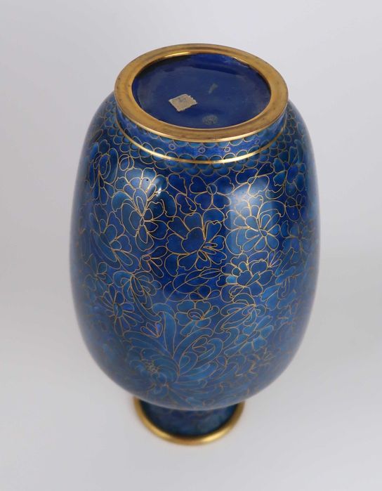 Conjunto Cloisonné China Jarra 26 cm + taça