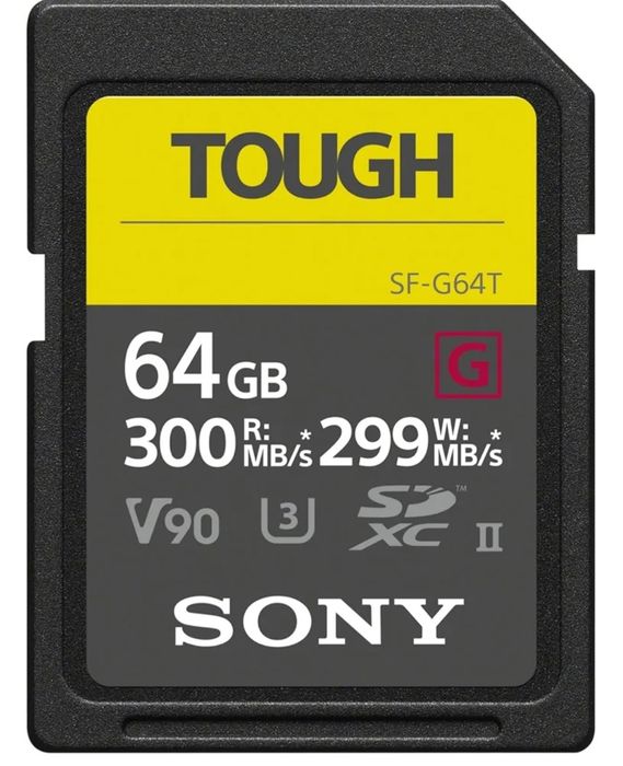 SDXC UHS-II Sony Tough 64Gb