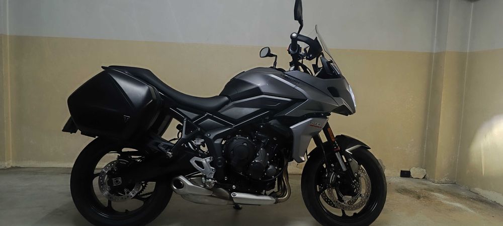 Triumph tiger sport 660 imaculada e cheia de extras