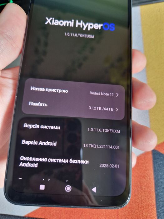 Xiaomi Redmi Note 11 4/64 в хорошому стані