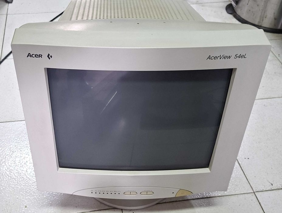Monitor CRT 15" vintage, Acer View 54eL