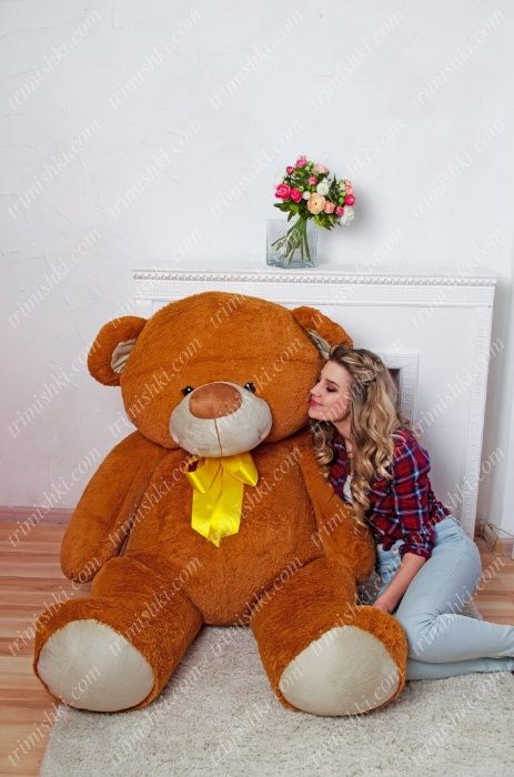 Великий плюшевий ведмедик Бойд 200 см.