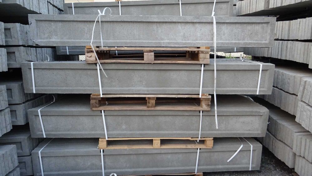 Podmurówka , murek, deska betonowa ogrodzeniowa, 30/246cm.