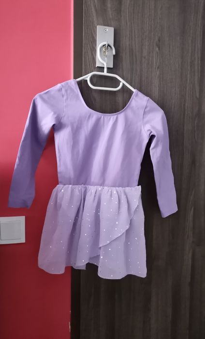 Fioletowa sukienka baletowa