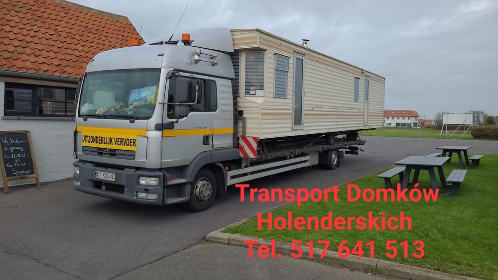 Transport Domków Holenderskich/ przewóz Domków Holenderskich