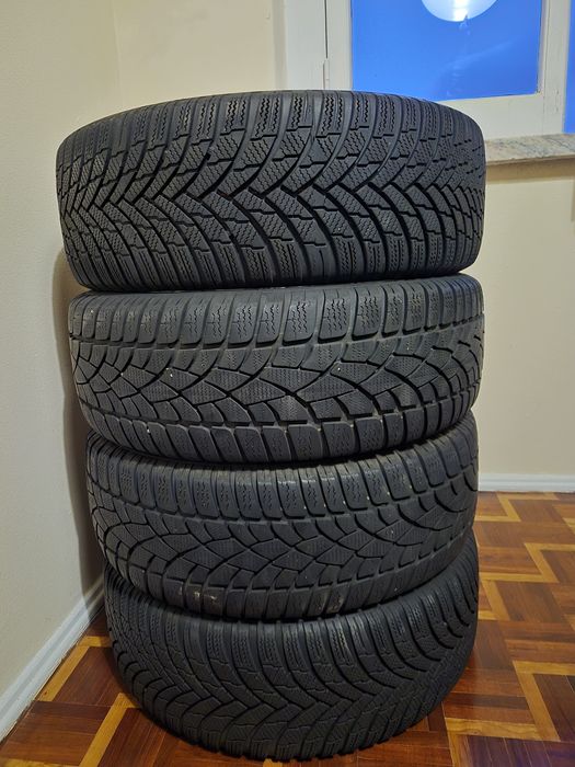 4x Pneus + jantes vw golf tamanho 205/50 R17 NOVOS