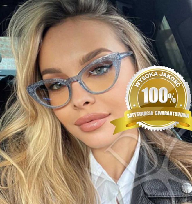 Nowe markowe 2023 okulary do czytania, korekcyjne + plusy.