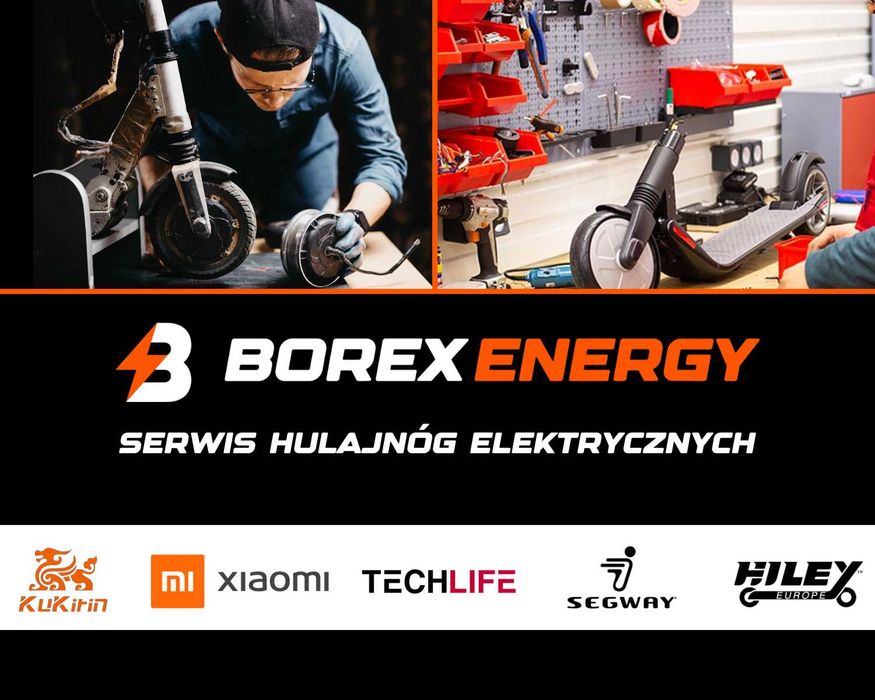 Naprawa, serwis hulajnóg elektrycznych