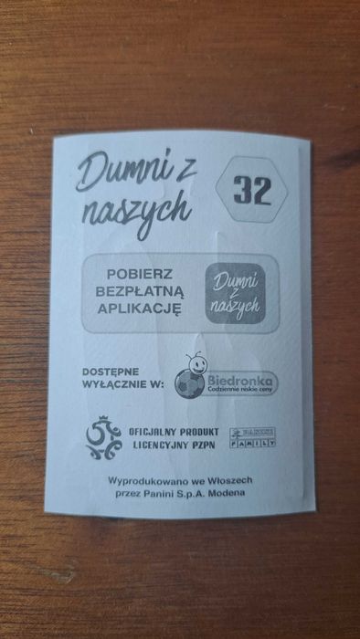 Naklejki Dumni z naszych 2018
