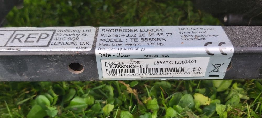 Shoprider TE-888NRS