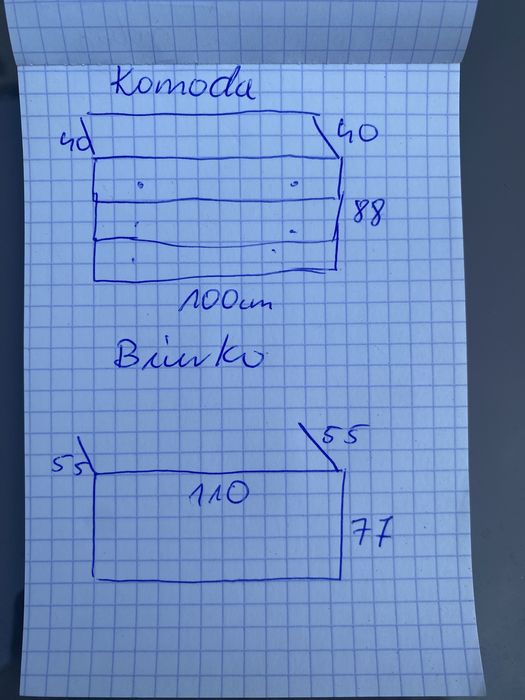 Meble młodzieżowe z biurkiem
