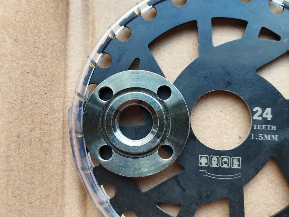 Disco de serra para rebarbadoras. 110mm /22,22mm