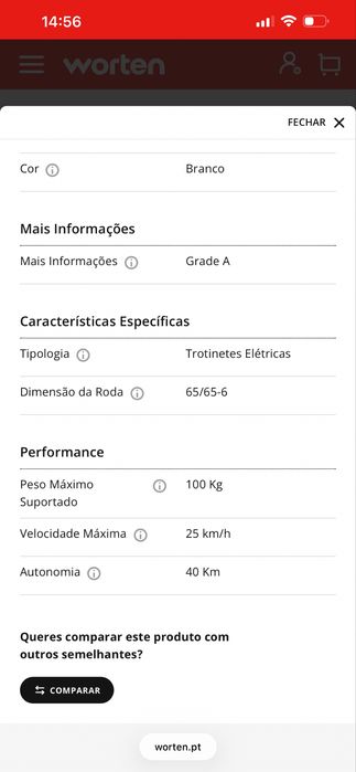 Trotinete NIU, defeito na bateria