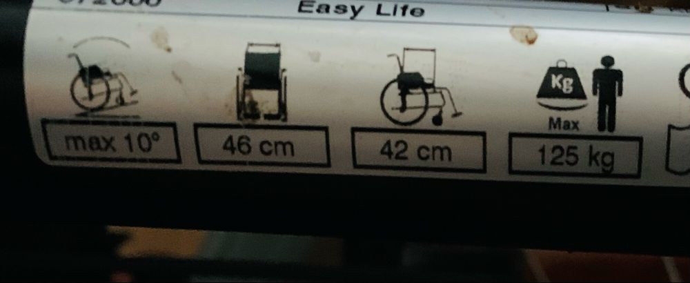 Wózek inwalidzki | Easy Life |Sunrise Medical