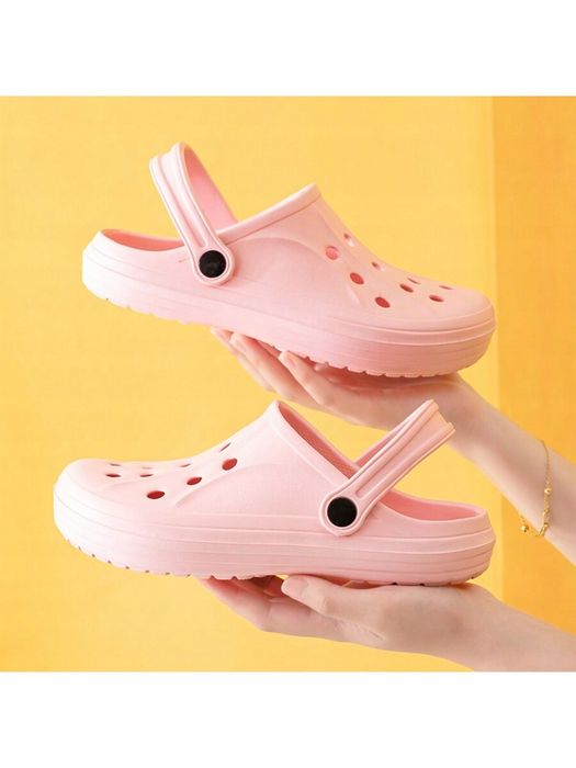 Klapki Damskie Gumowe Różowe Shein Eur 40