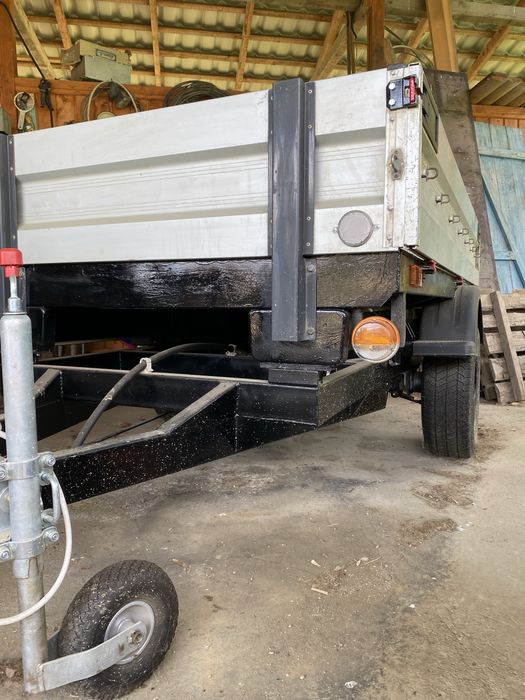 Прицеп самосвал с алюминиевыми бортами