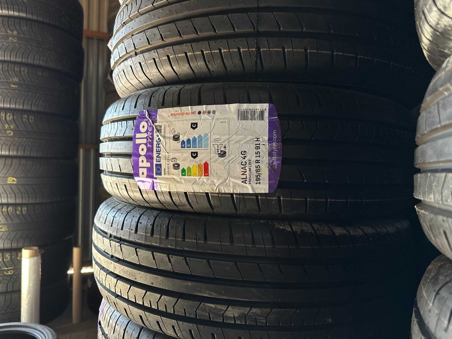 Нові літні шини 195/65R15 91H Apollo Alnac 4G 2шт 4шт