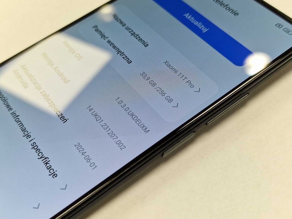 Xiaomi 11T PRO 5G Dual SIM/ 8GB/ 256GB/ Meteorite Gray/ Grade A- + ład