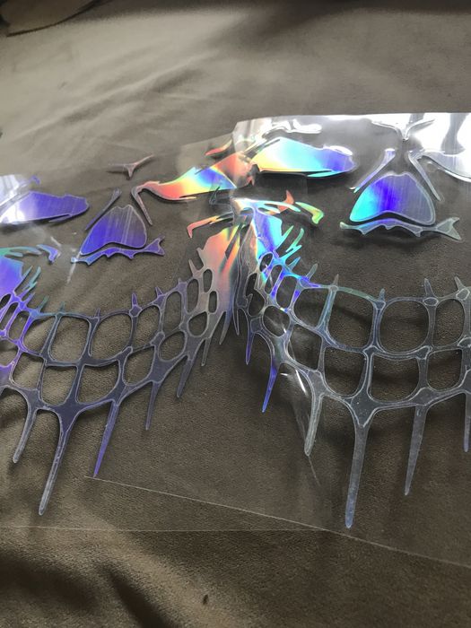 Autocolante para carro* caveira