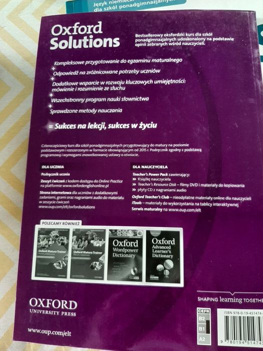 Oxford solutions intermediate