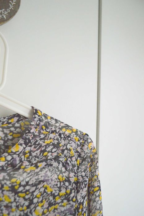 Levete Room bluzka M kwiaty floral boho