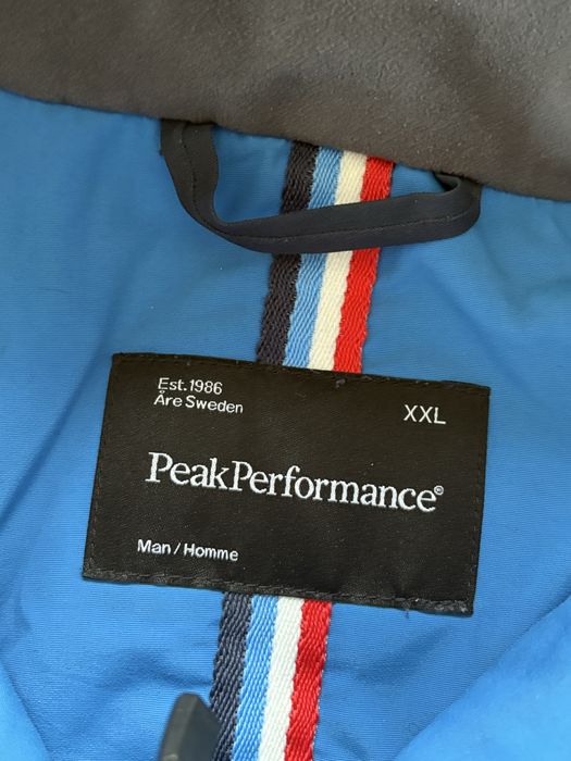 Kurtka Narciarska Peak Performance XXL Granatowa