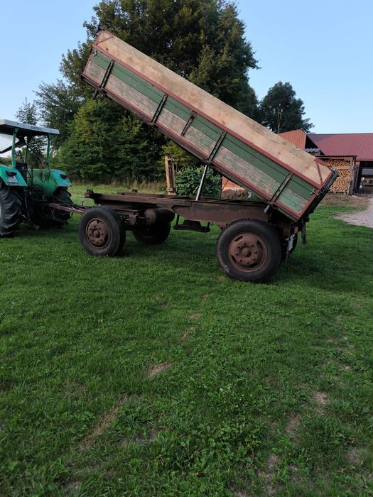 Przyczepa rolnicza 6T wywrot kiper 3 strony