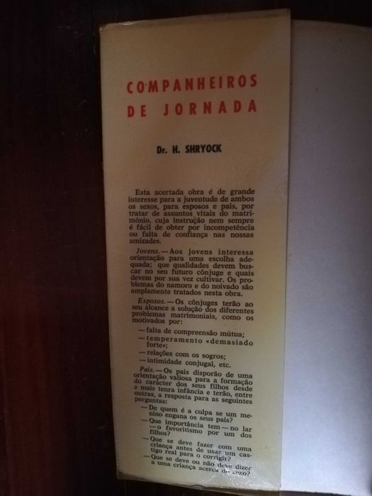 Companheiros de jornada – Dr. H. Shryock