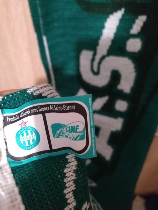 Szalik Saint Etienne oficjalny merch Ligue 1
