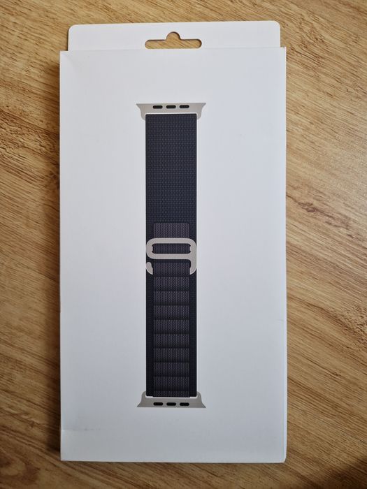Pasek Apple watch alpine Loop czarny 49 mm rozmiar L