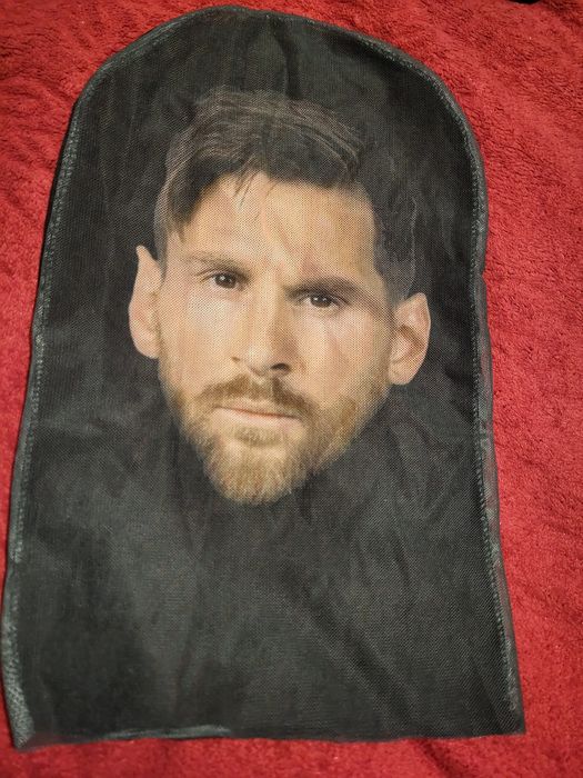 Maska haloween dla nastolatka Messi piłkarz