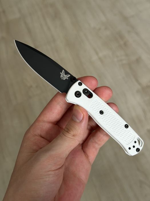 Ніж Benchmade Mini Bugout White S30V AXIS Lock оригінал 533BK-1