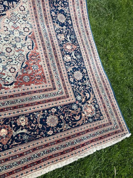 Dywan Perski kaszmir + jedwab Iran Ispahan 360x260 galeria 30 tyś