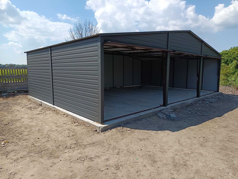 Garaż blaszany garaz blaszak garaże blaszane 7*5 6*5 9*6 profil kolor