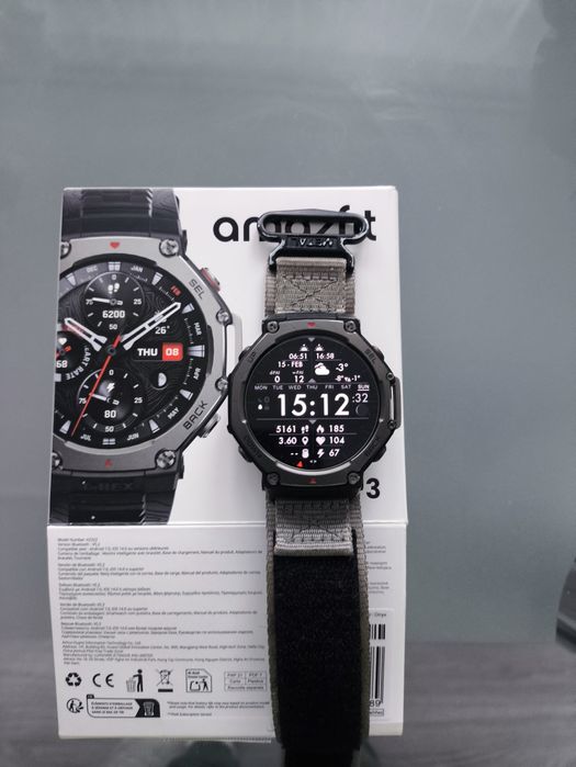 Smartwatch Amazfit T-Rex 3 – Stan Idealny | Gwarancja | Szkło Ochronne