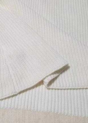 Светр жіночий білий розкльошені рукава minkpink джемпер оверсайз s