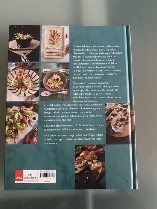 Livro “A Arte da Salada” de Julie Deffense