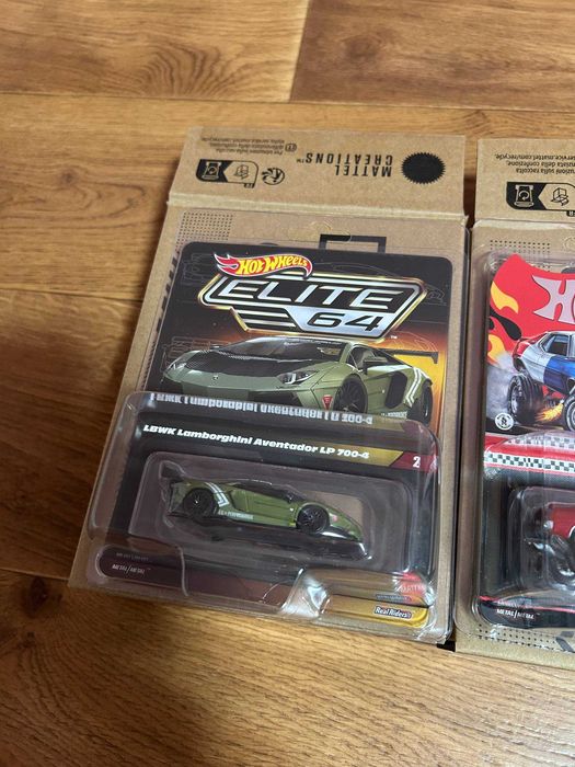 Hot Wheels Elite 64 Rlc Mustang Nissan Skyline AMC Javelin Lamborghini Aventador BMW 3.0 CSL Mercedes 300 SL PETRONAS Formula 1 Хот Вілс
