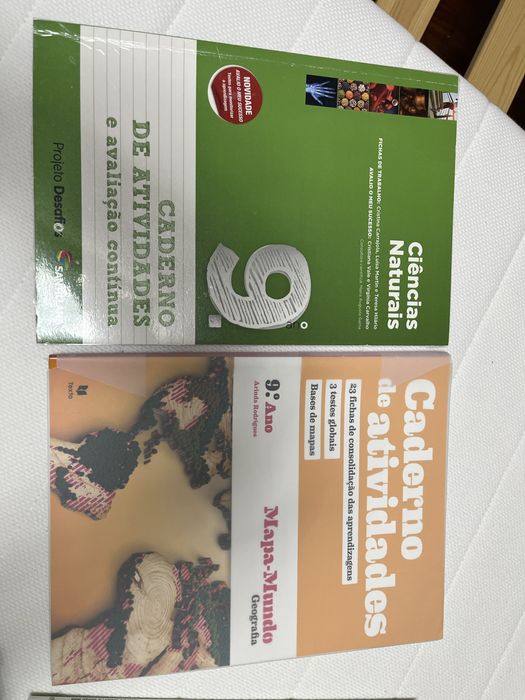 Venfo cadernos de actividades do 9.º ano- Ultima Hora - €2,5