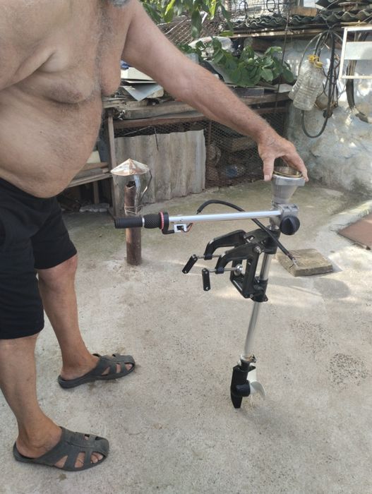 Приставка до моторной лодки ,под мотор от бензокосы