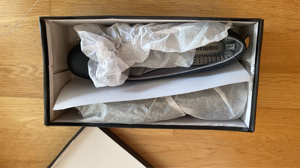 Sapatos Copitraje Pretos Novos