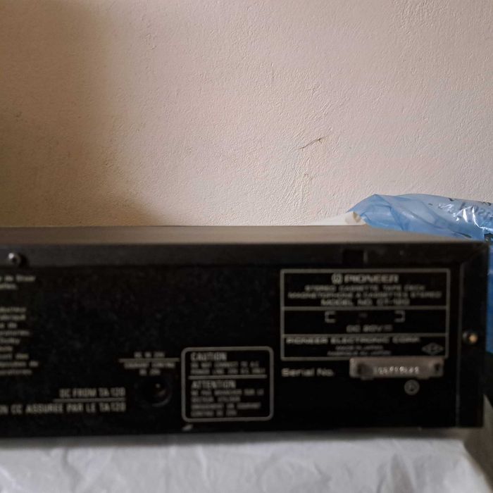Pioneer CT-120 na 120V