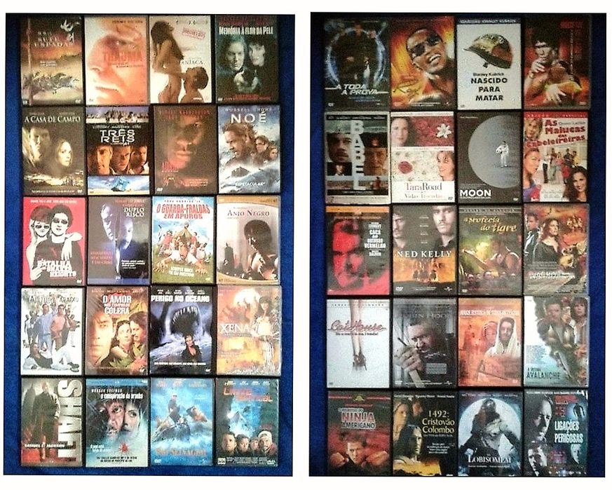 Lote 267 DVD's originais (Lote 7)