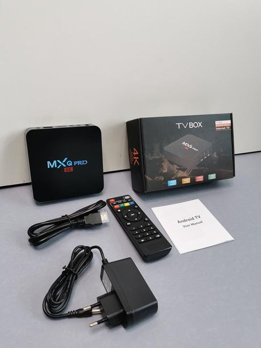 TV box MX Q Pro 4K Komplet GW!