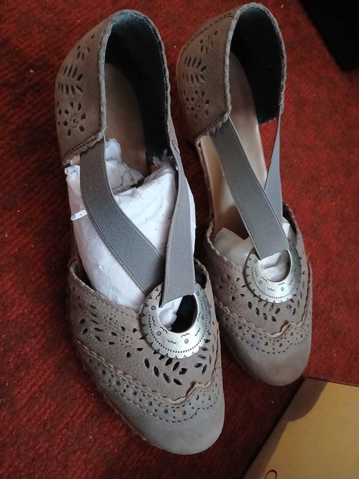 Buty Rieker. Skórzane